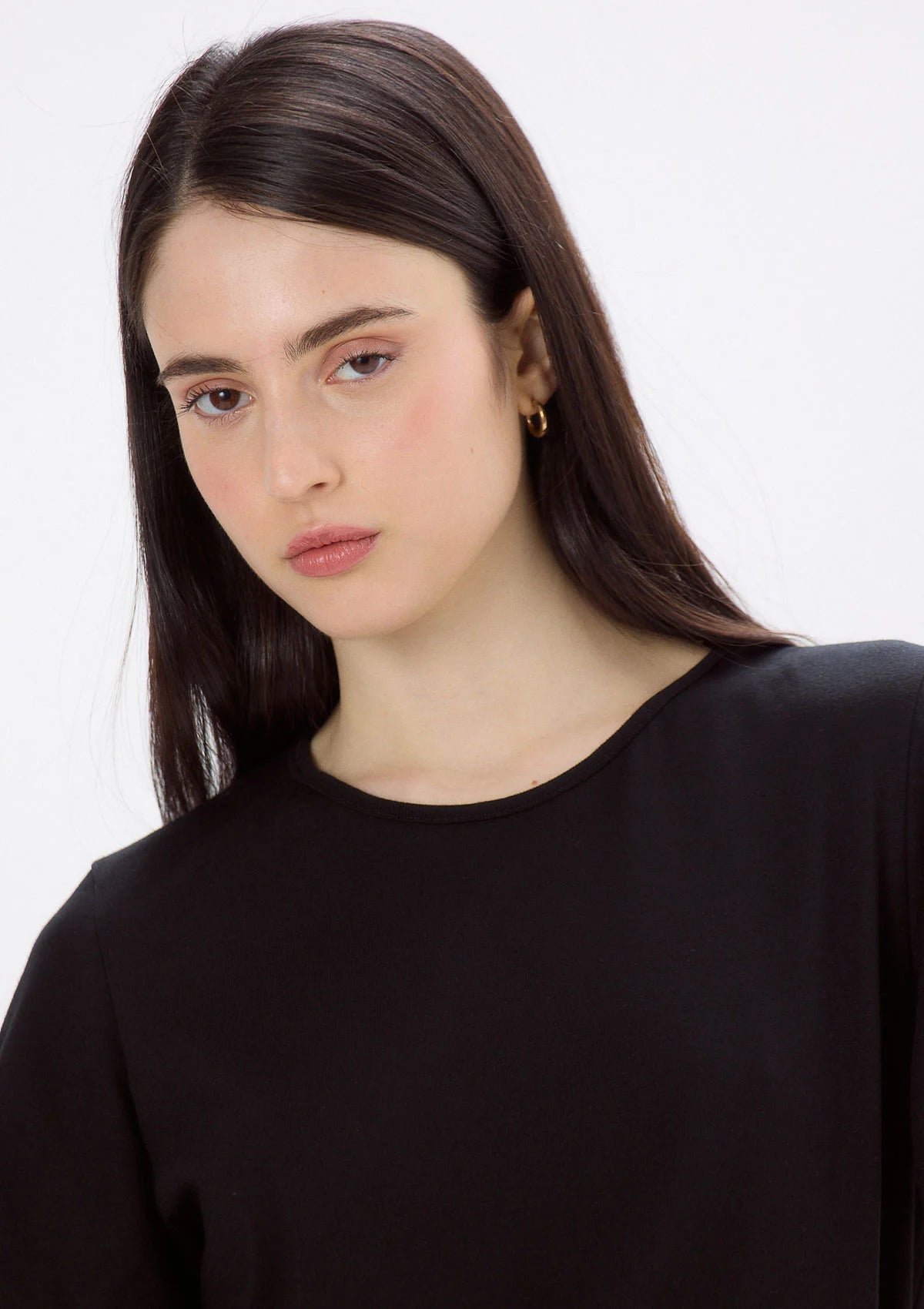 Remera Manga Corta Negra